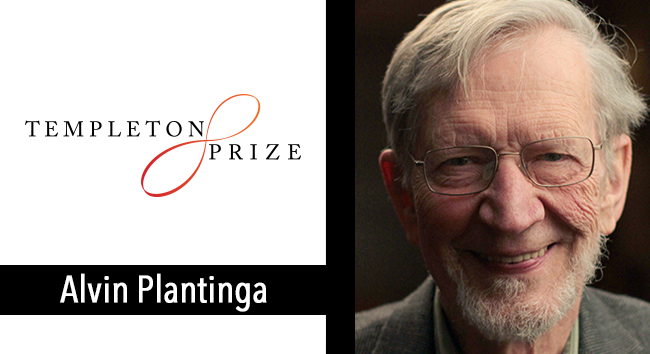 Alvin Plantinga Wins the Templeton Prize